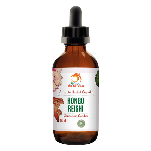Hongo Reishi -  Ganoderma Lucidum Extracto Organico - Acai Berry Orgánico