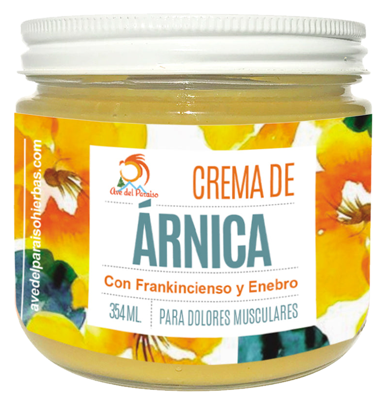 Crema de Árnica con Frankincienso y Enebro