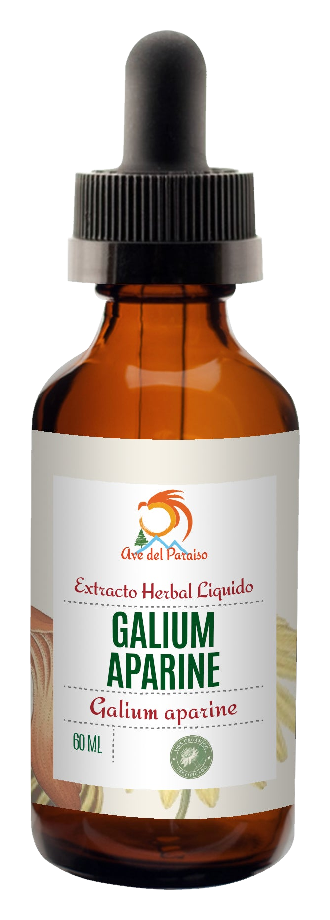 Galium aparine, extracto orgánico 60 ml