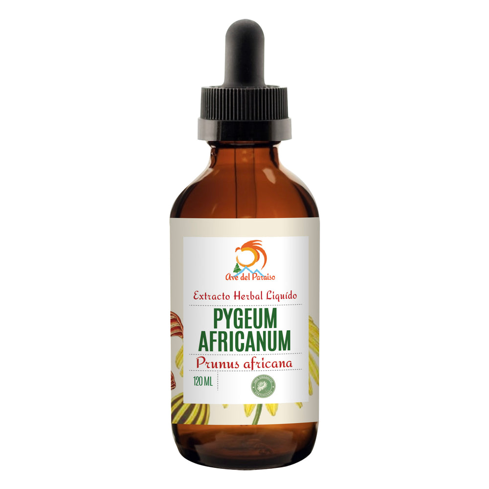 Pygeum Africanum - Prunus Africana Extracto Orgánico 120 ML - Acai Berry Orgánico