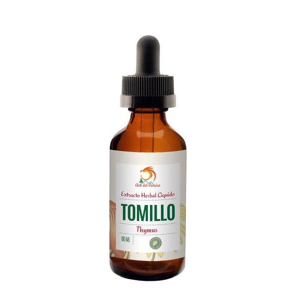 Tomillo, Extracto orgánico 60ml - Acai Berry Orgánico