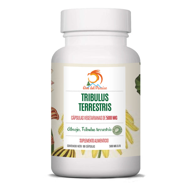 Tribulus Terrestris 90 cápsulas de 500mg - Acai Berry Orgánico