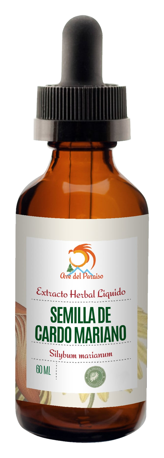Semilla de Cardo Mariano, Extracto Orgánico.